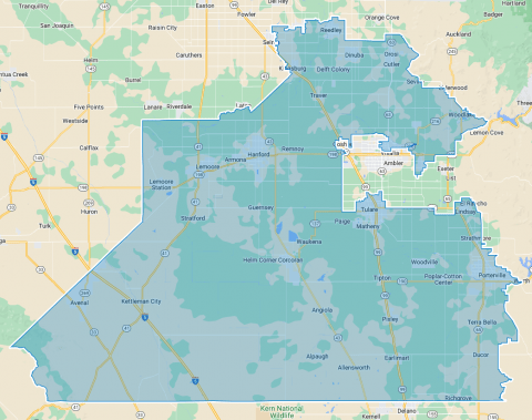 District 33 -- map