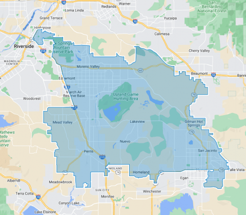 District 60 -- map